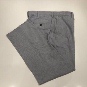 Haggar Clothing Casual Pin Stripped Straight Leg Pants in Blue   White Sz 40x32